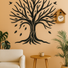 tree of life wall stencil printable diy nature wall art template